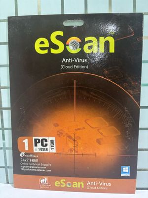 1 User, 1 Year, eScan Anti-Virus Security (Version 14.x)