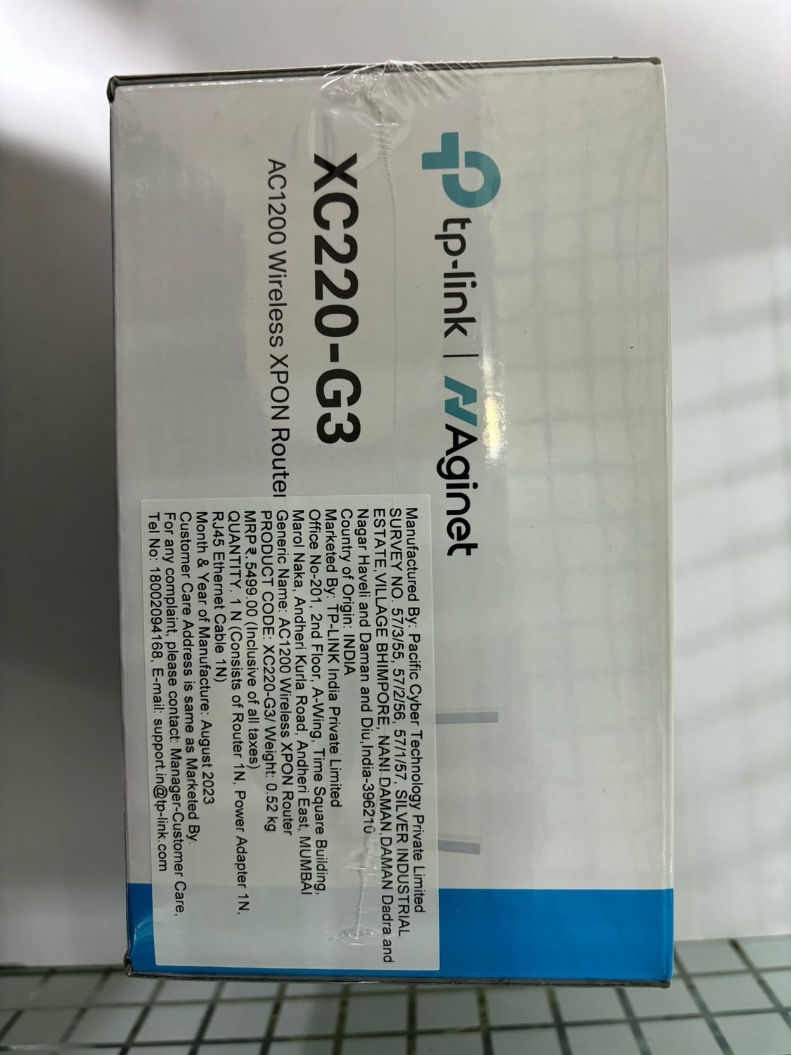 TP Link XC220-G3 AC1200 Wireless XPON Router (2 Port)