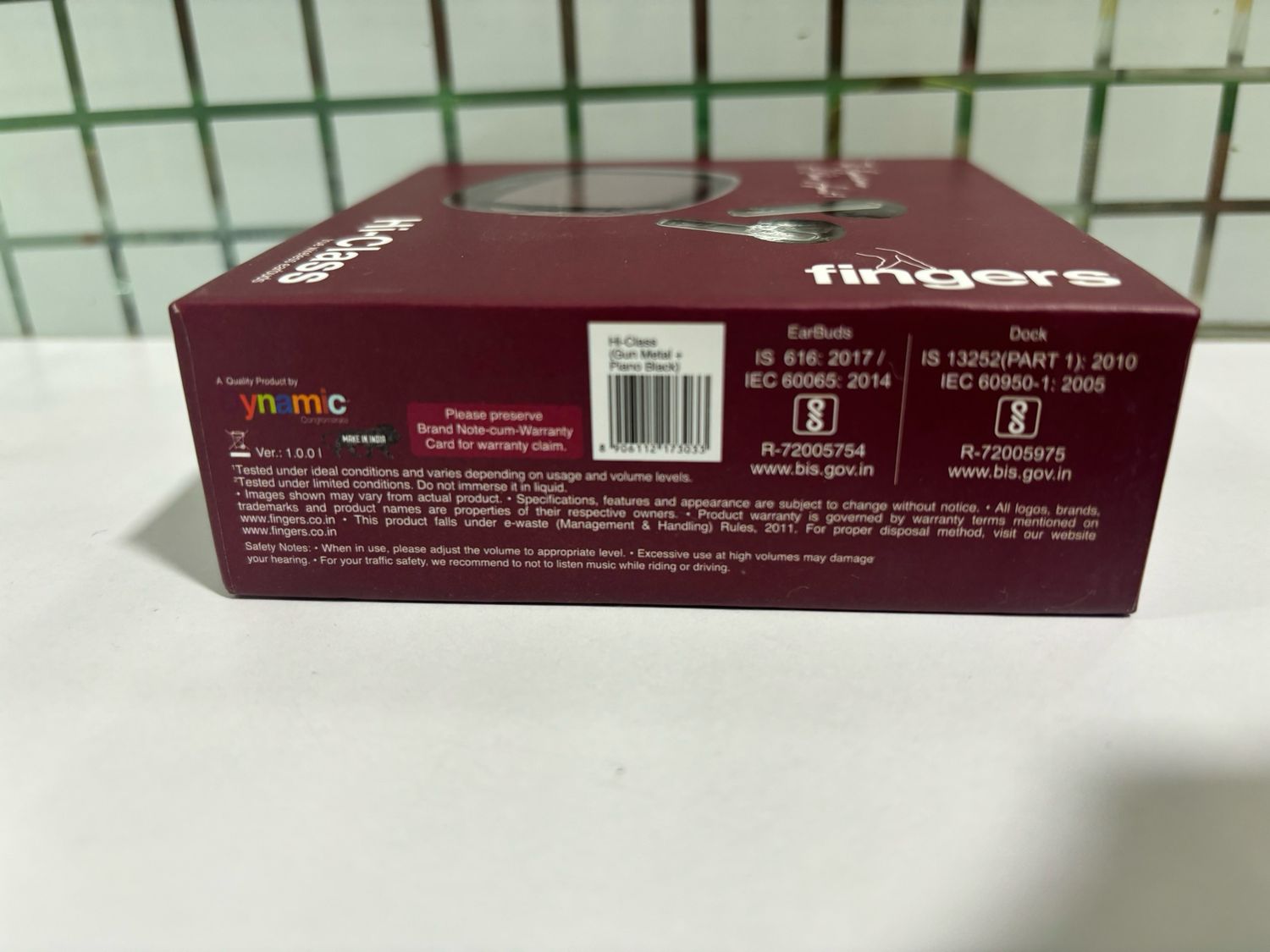 Fingers Hi-Class TWS Earbuds