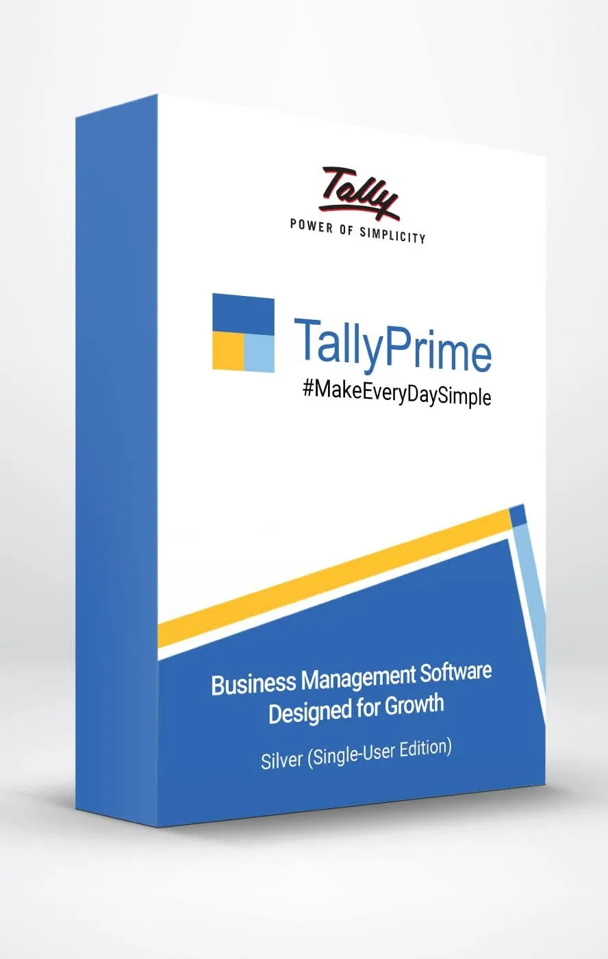 Single User, Lifetime, Tally Prime Silver