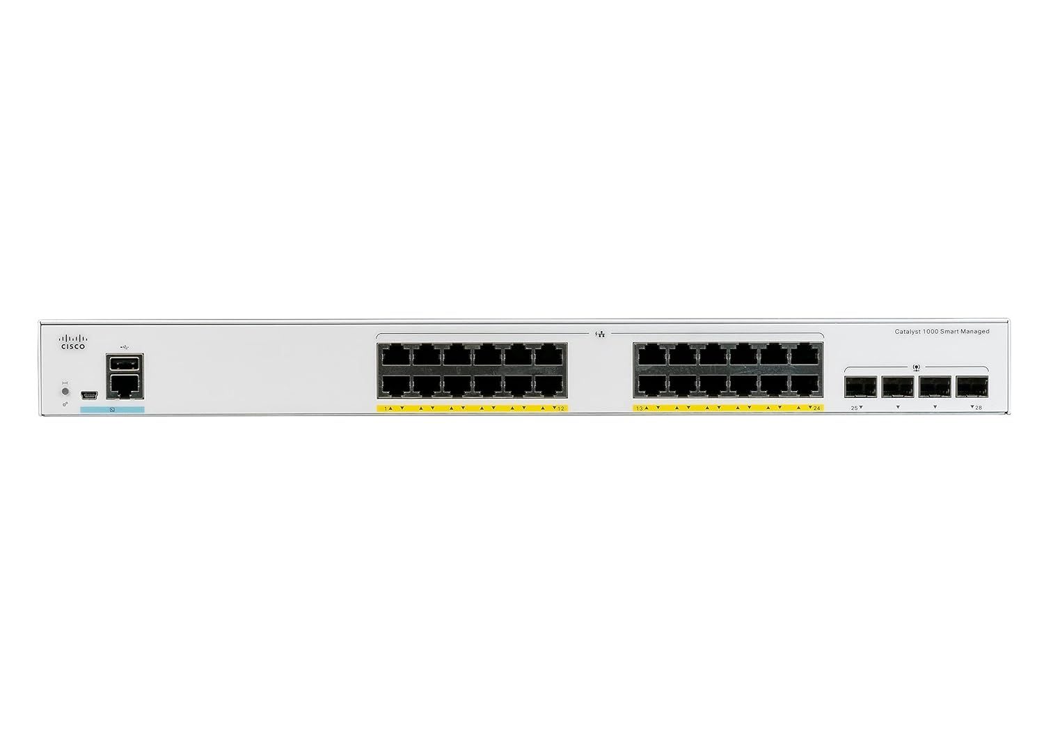 Cisco C1000-24T-4X-L 24-Port Gigabit Ethernet Switch