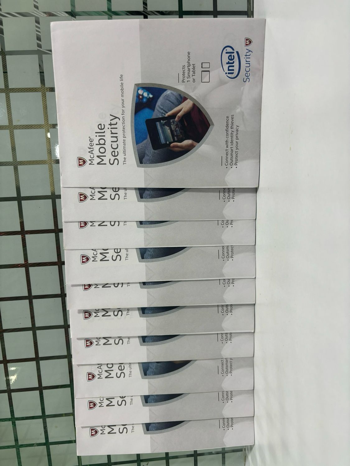 10 Device, 1 Year, McAfee Mobile Security, (individual Pack)