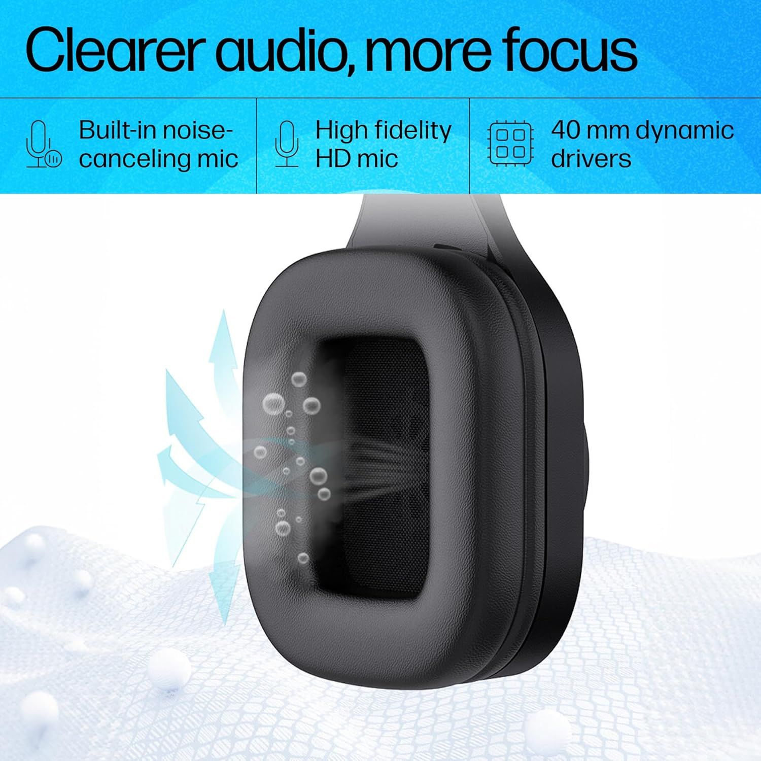 HP H120 Stereo USB Headset (9Z4V9AA)