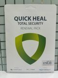 Renewal, 1 User, 3 Year, Quick Heal Total Security