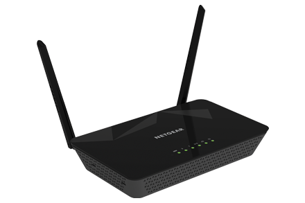 Netgear D1500 WiFi Modem Router , ASDL2+