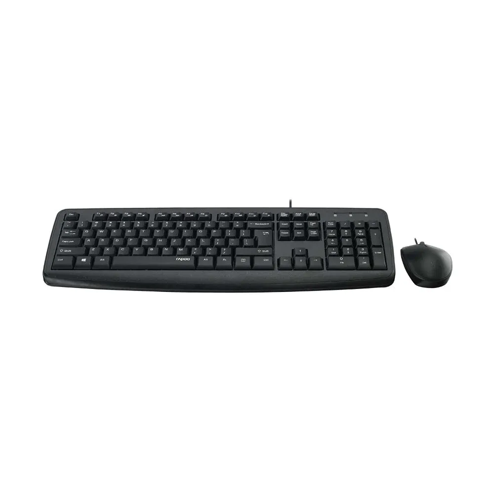 Rapoo NX1600 Wired Optical Mouse & Keyboard Combo