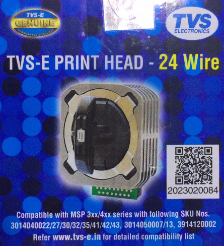 tvs msp 455 xl classic printer head price