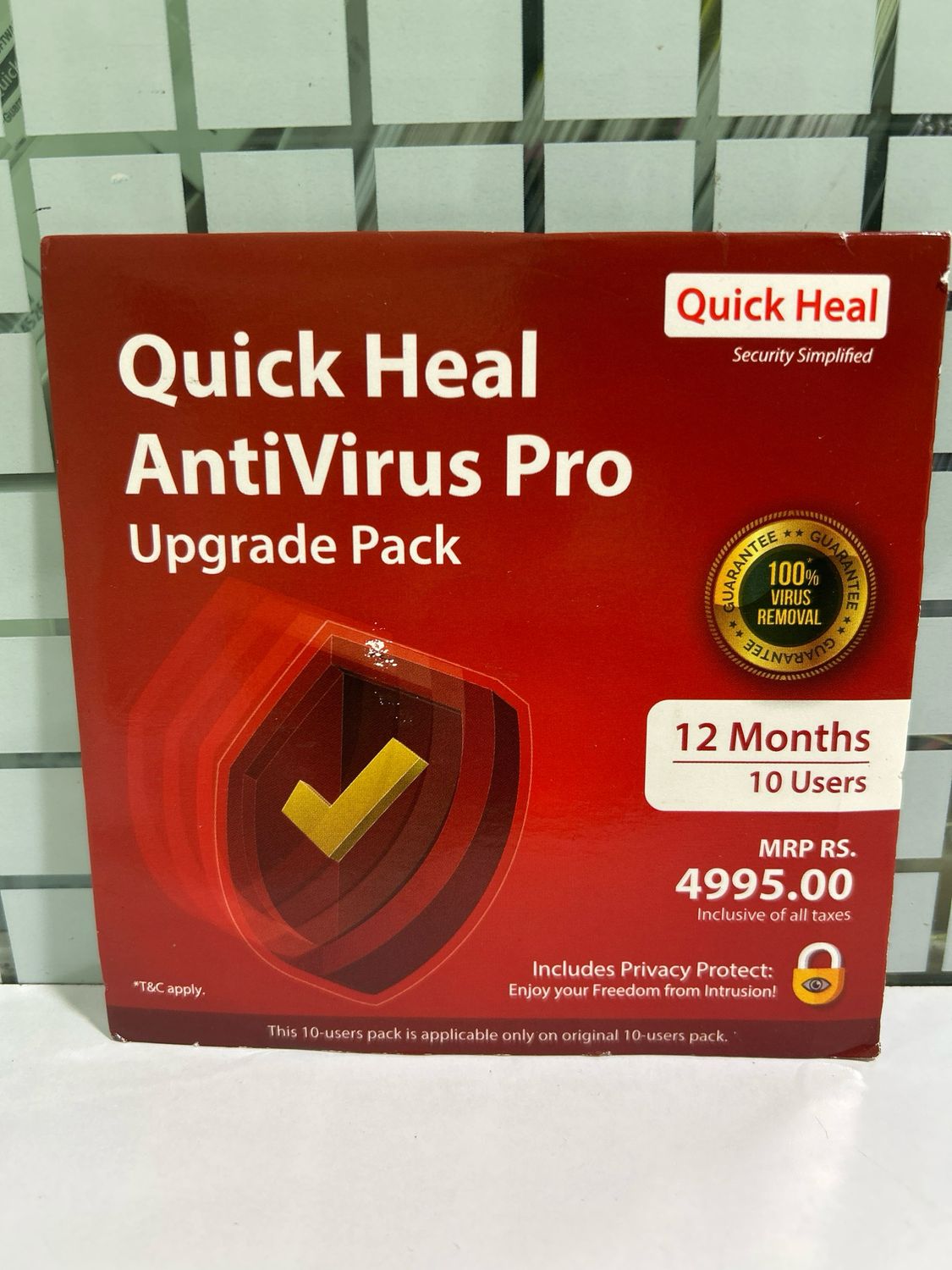 Renewal, 10 User, 1 Year, Quick Heal Antivirus Pro