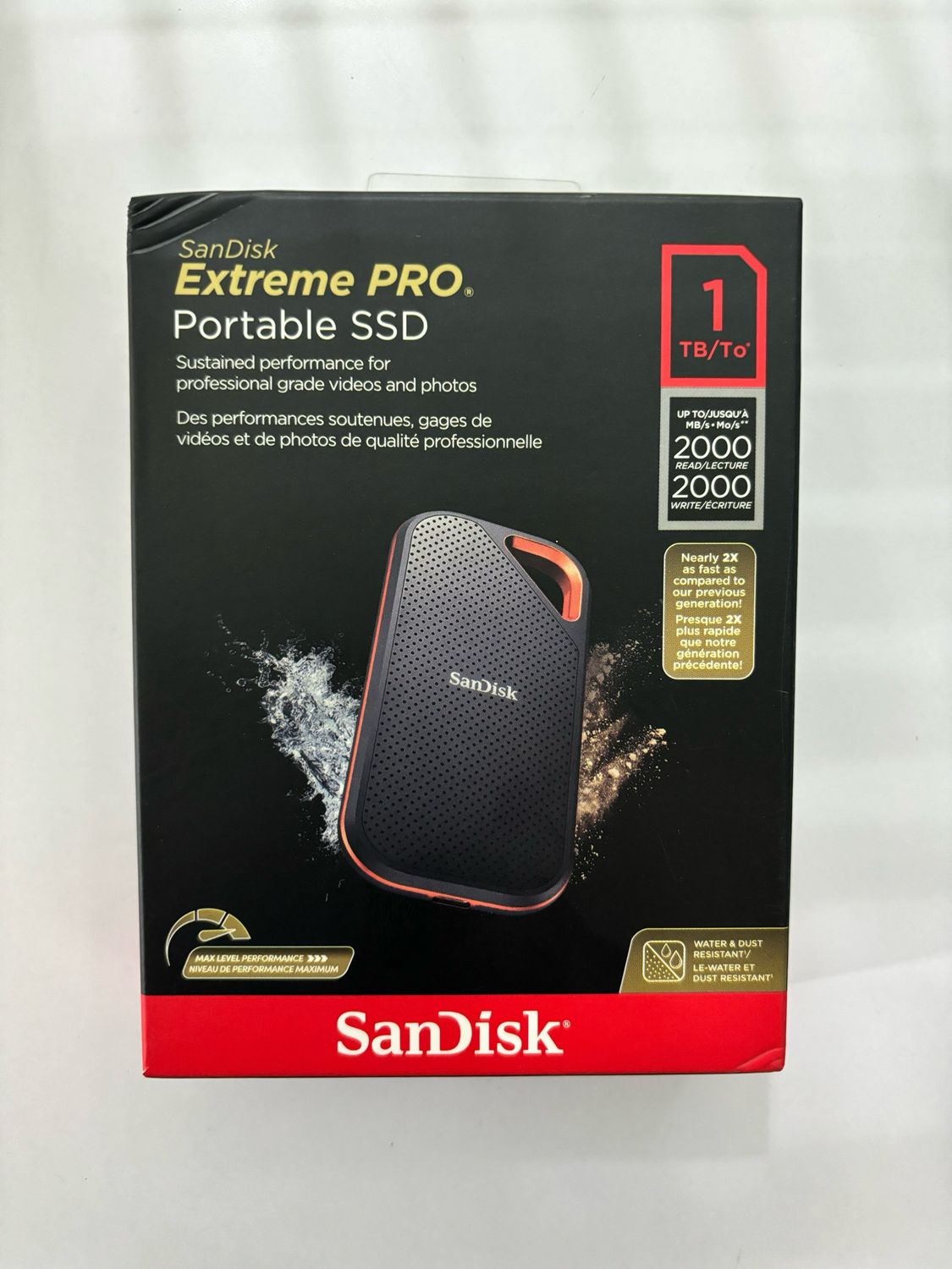 SanDisk 1TB Extreme PRO Portable SSD