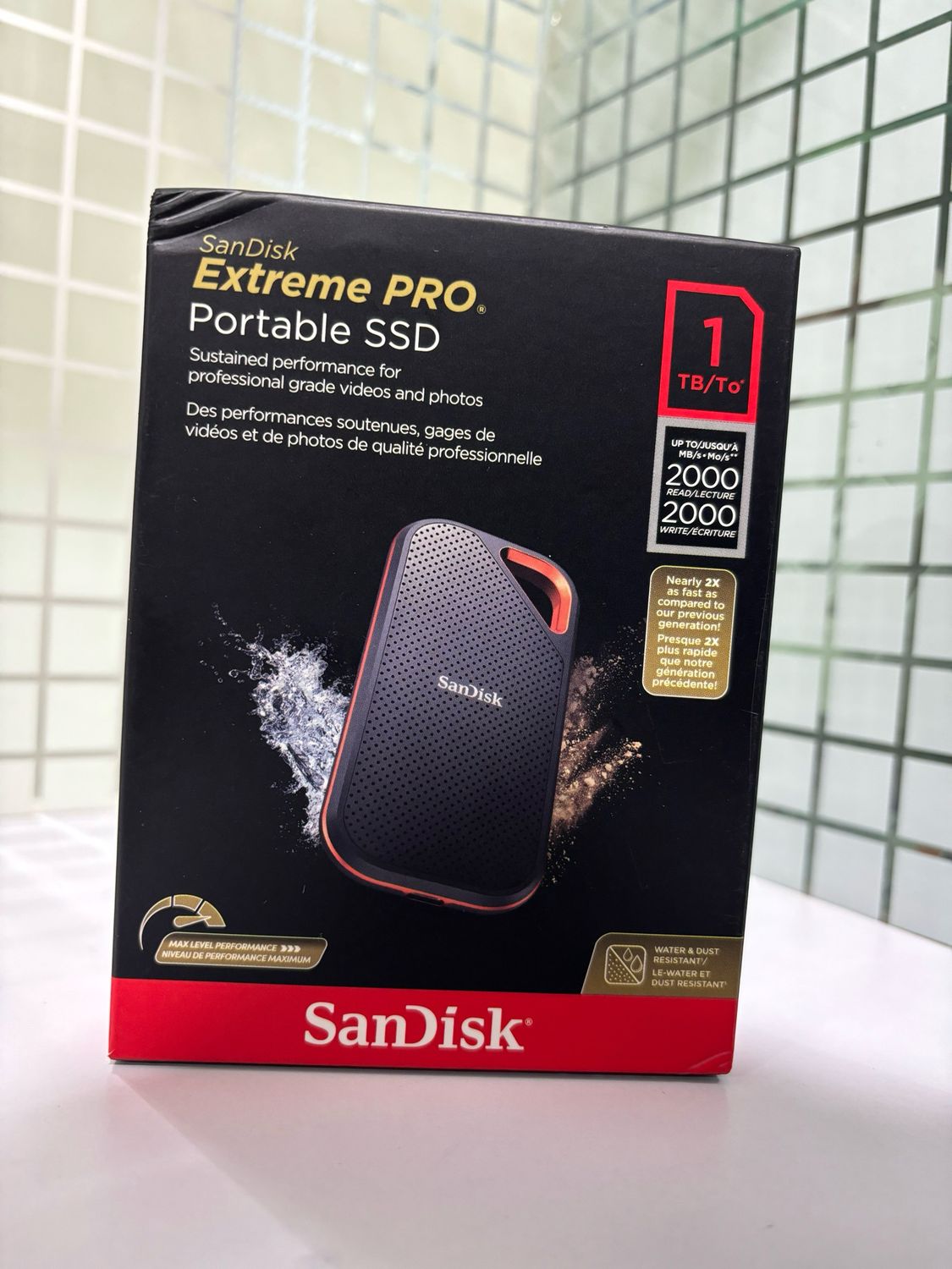 SanDisk 1TB Extreme PRO Portable SSD