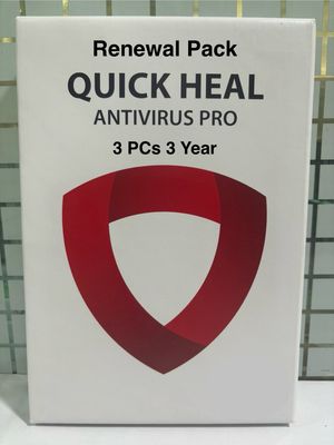 Renewal, 3 User, 3 Year, Quick Heal Antivirus Pro