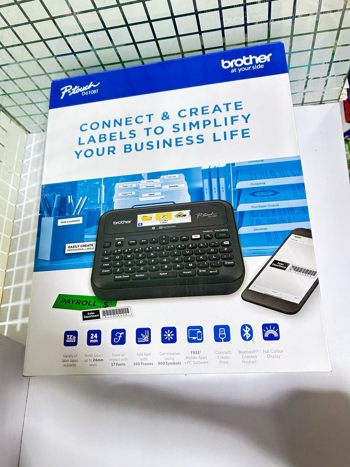 Brother PT-D610BT Label Printer Brother PT-D610BT Label Printer