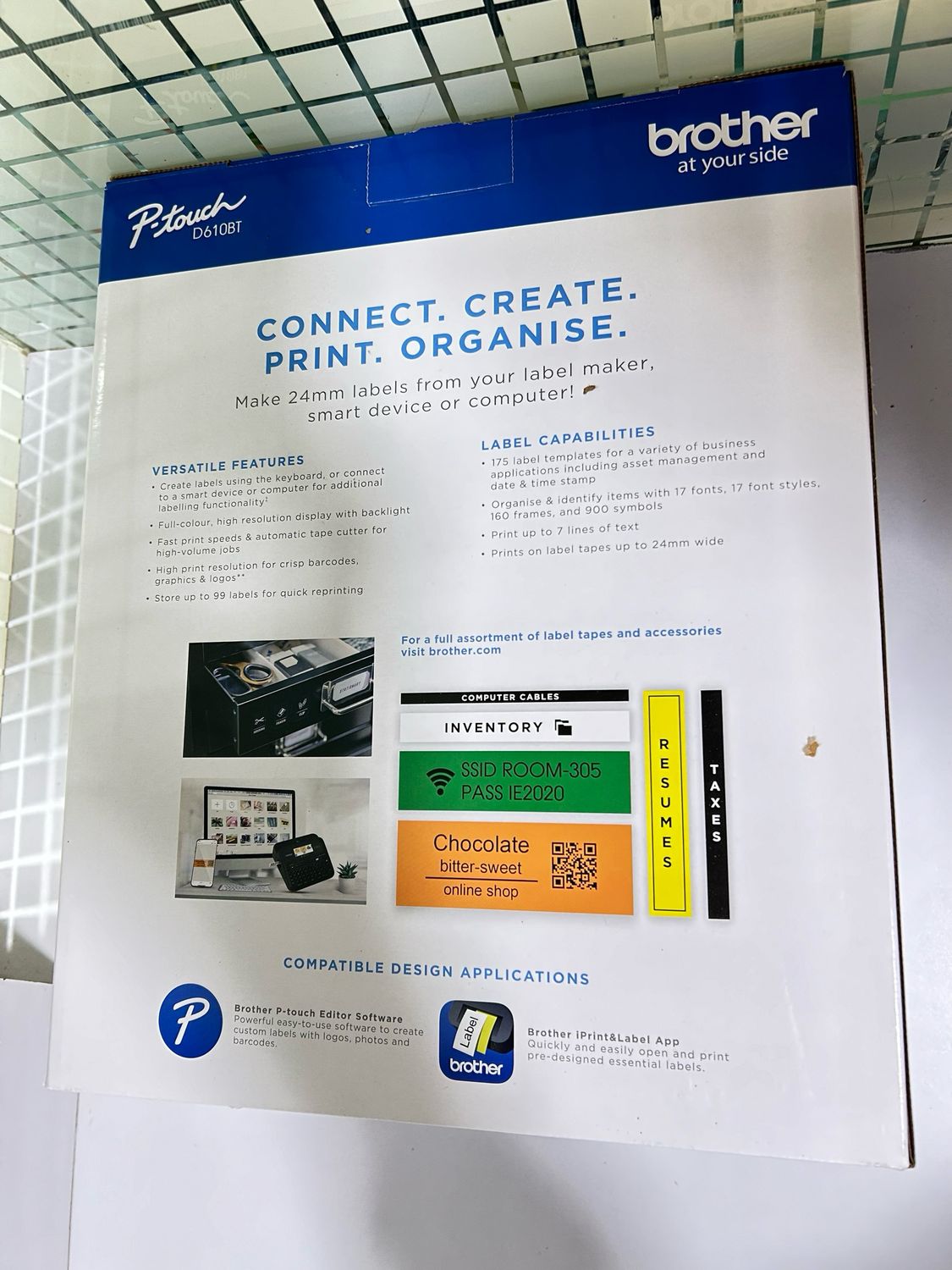 Brother PT-D610BT Label Printer Brother PT-D610BT Label Printer