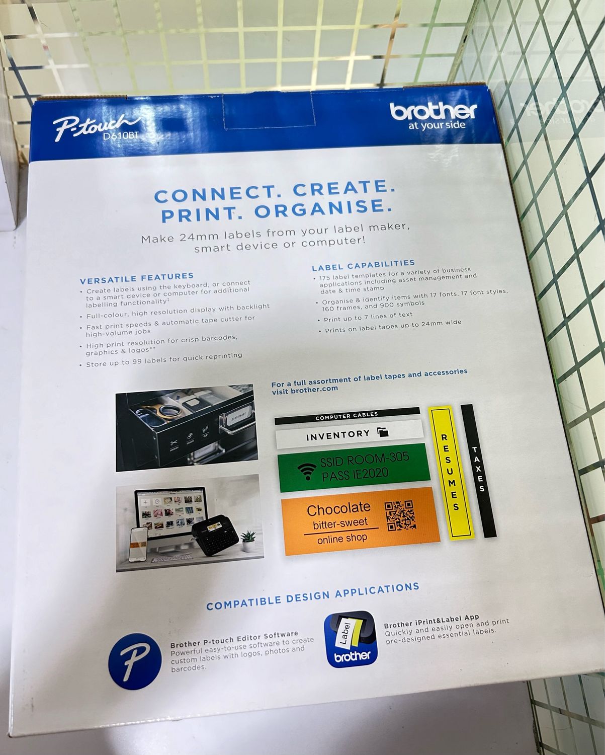 Brother PT-D610BT Label Printer Brother PT-D610BT Label Printer