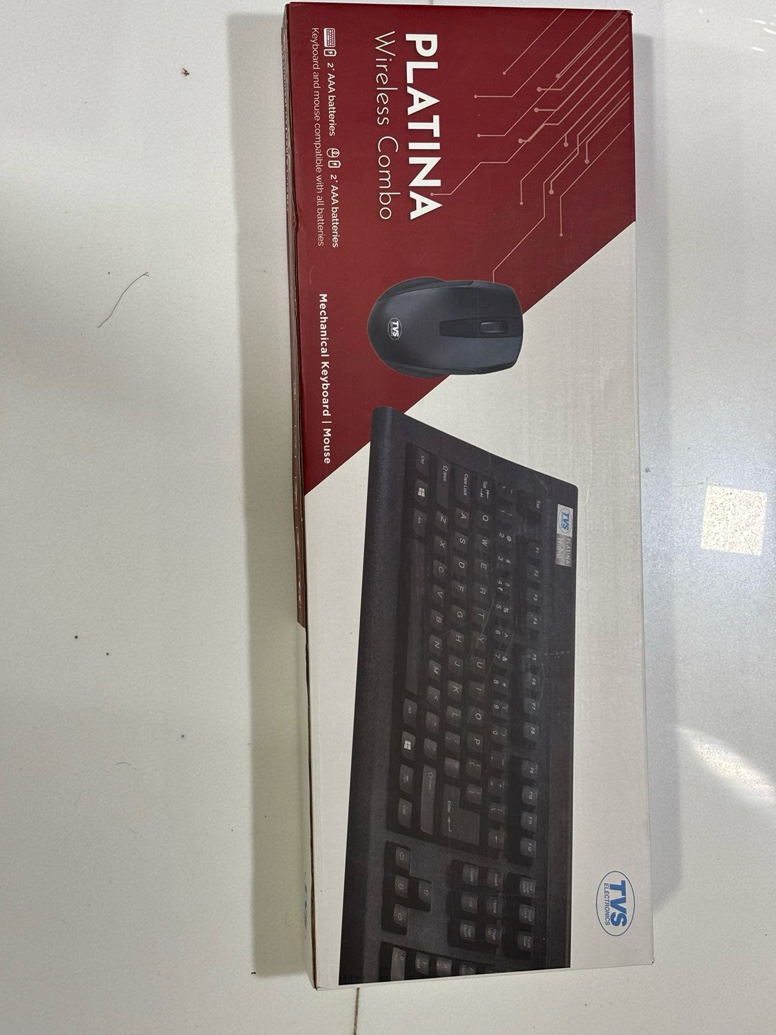 TVS Platina Mechanical Wireless Keyboard Mouse TVS Platina Mechanical Wireless Keyboard Mouse