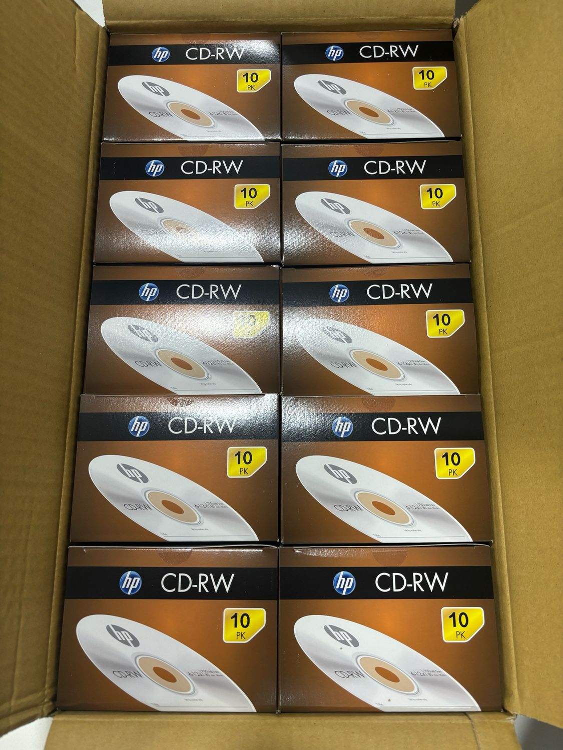 HP CD-RW 700MB 12x Speed Jewel Case CD Rewritable (Pack of 10) HP CD-RW 700MB 12x Speed Jewel Case CD Rewritable (Pack of 10)