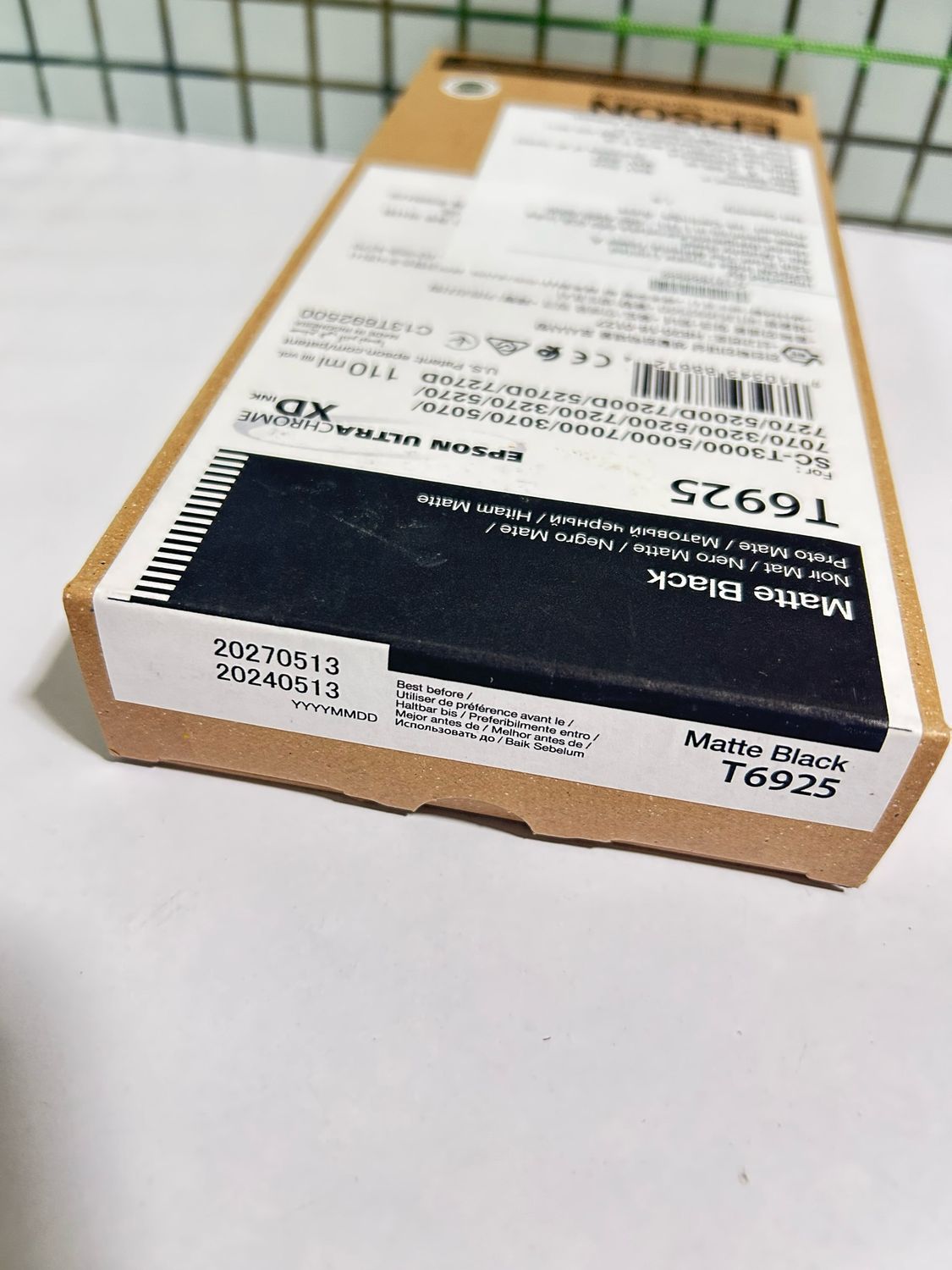 Epson T6925 Ink Cartridge, Matte Black, 110ml Epson T6925 Ink Cartridge, Matte Black, 110ml