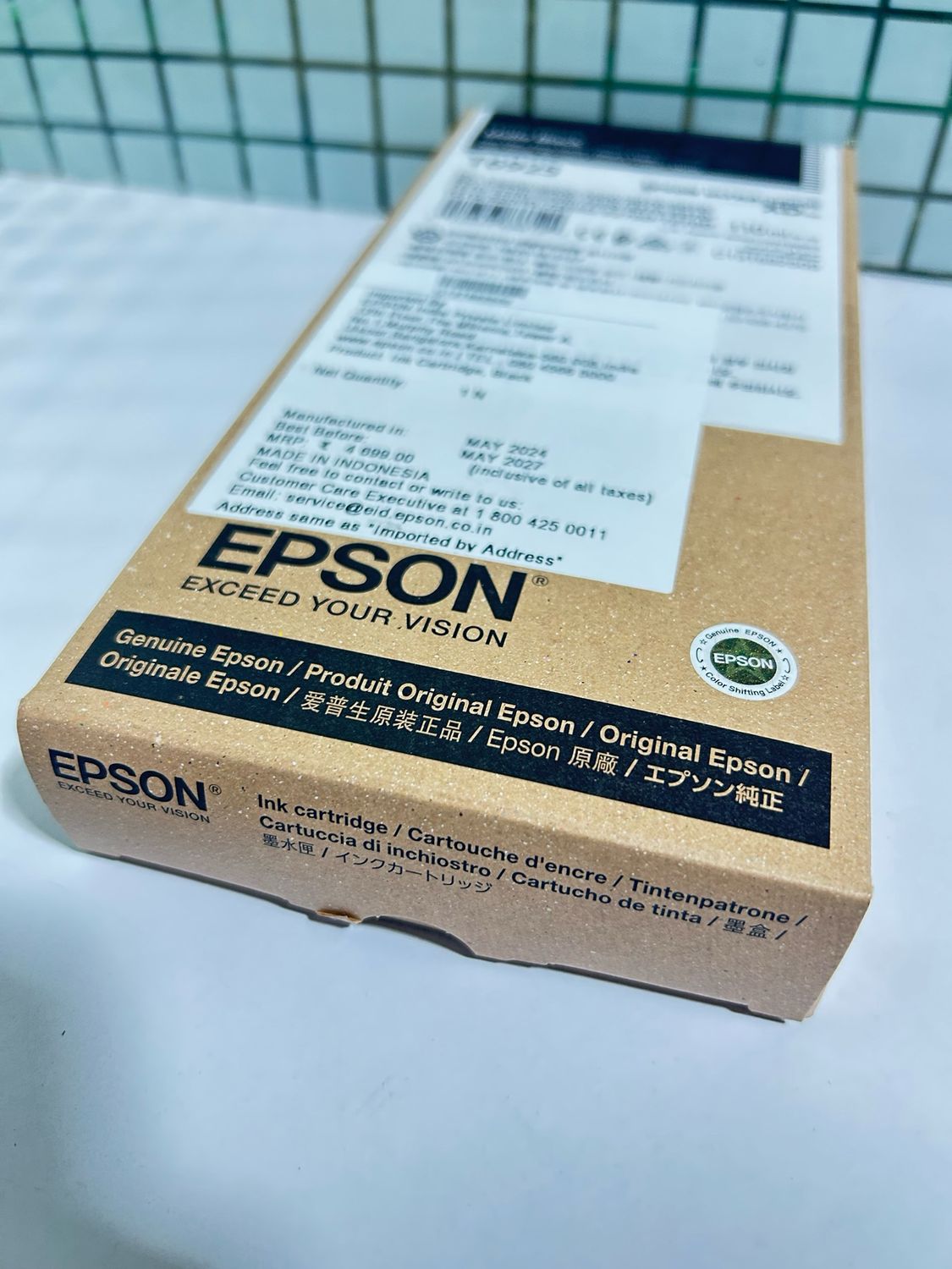 Epson T6925 Ink Cartridge, Matte Black, 110ml Epson T6925 Ink Cartridge, Matte Black, 110ml