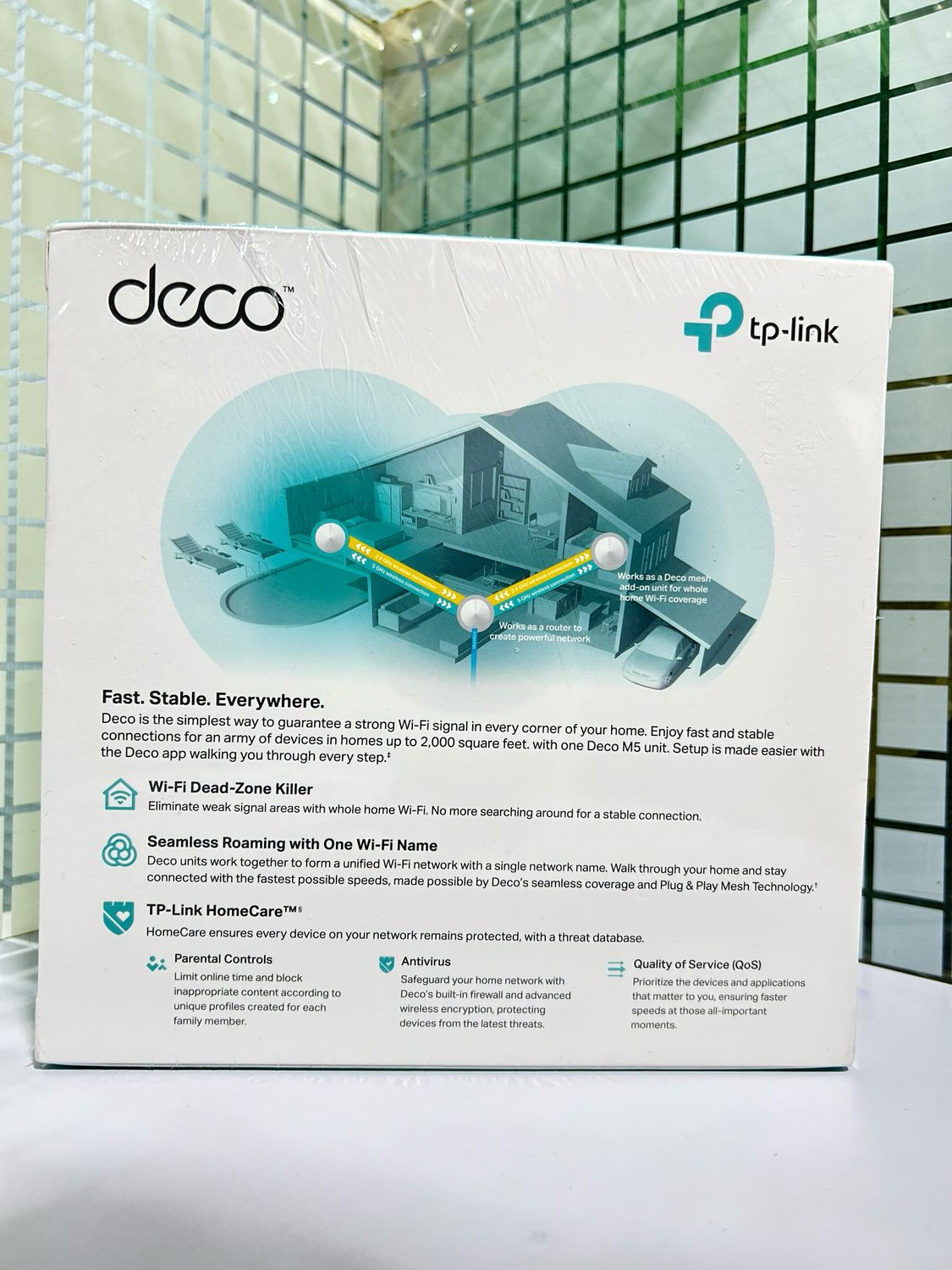 TP-Link Deco M5 Home Wi-fi System Mesh Router, Pack of 1