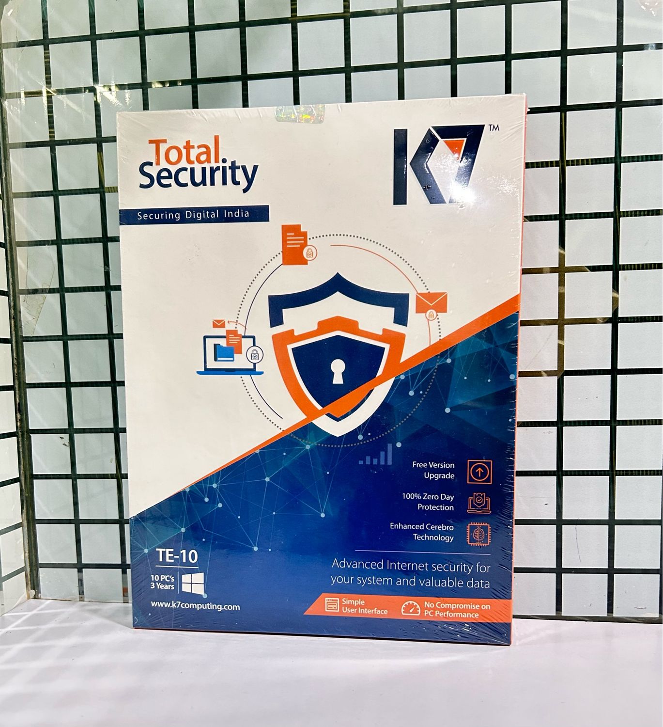New, 10 User, 2 Year, K7 Total Security