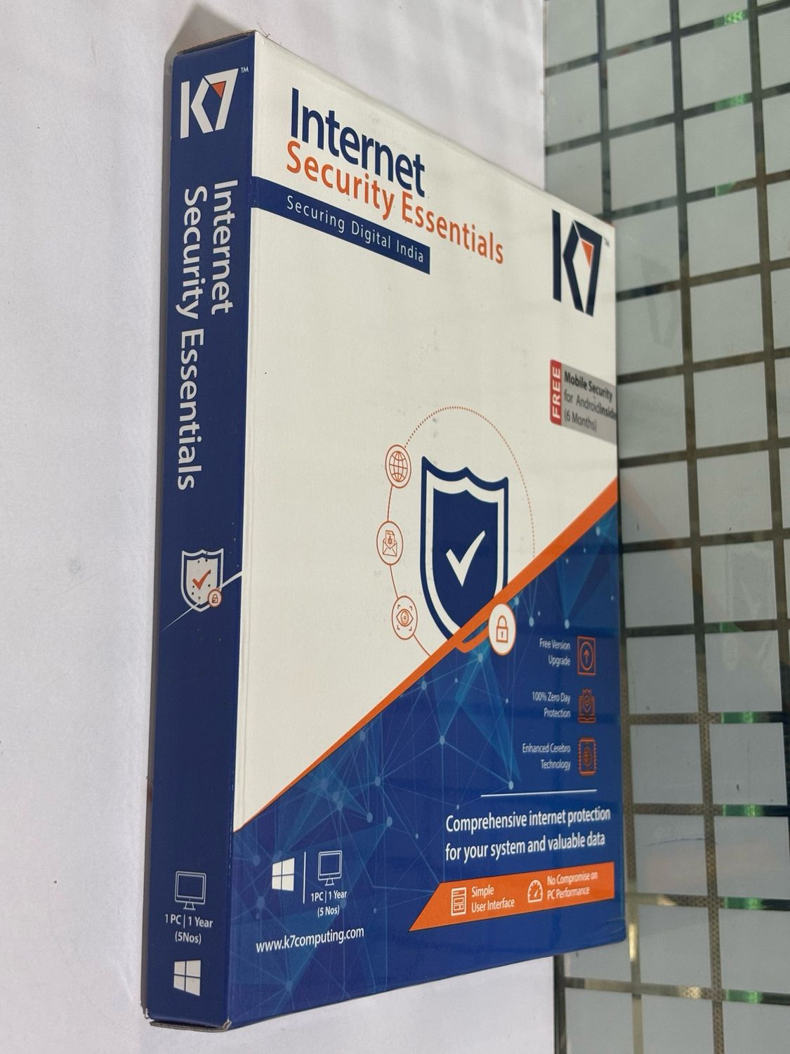 5 User, 1 Year, K7 Internet Security Essentials