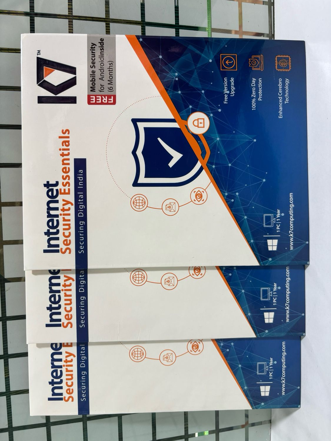 3 User, 1 Year, K7 Internet Security Essentials