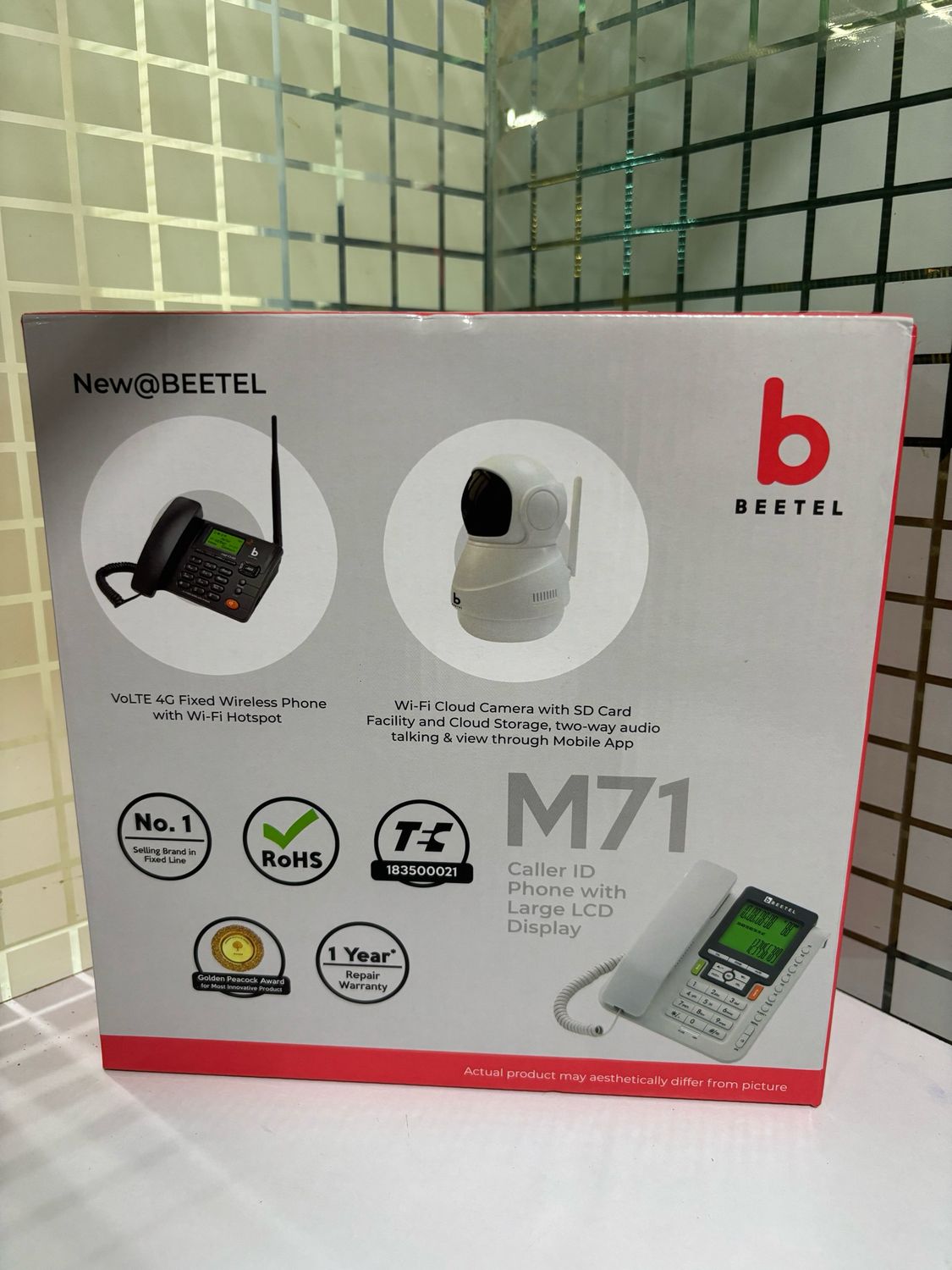 Beetel M71 Caller I’d Phone With Large LCD Display