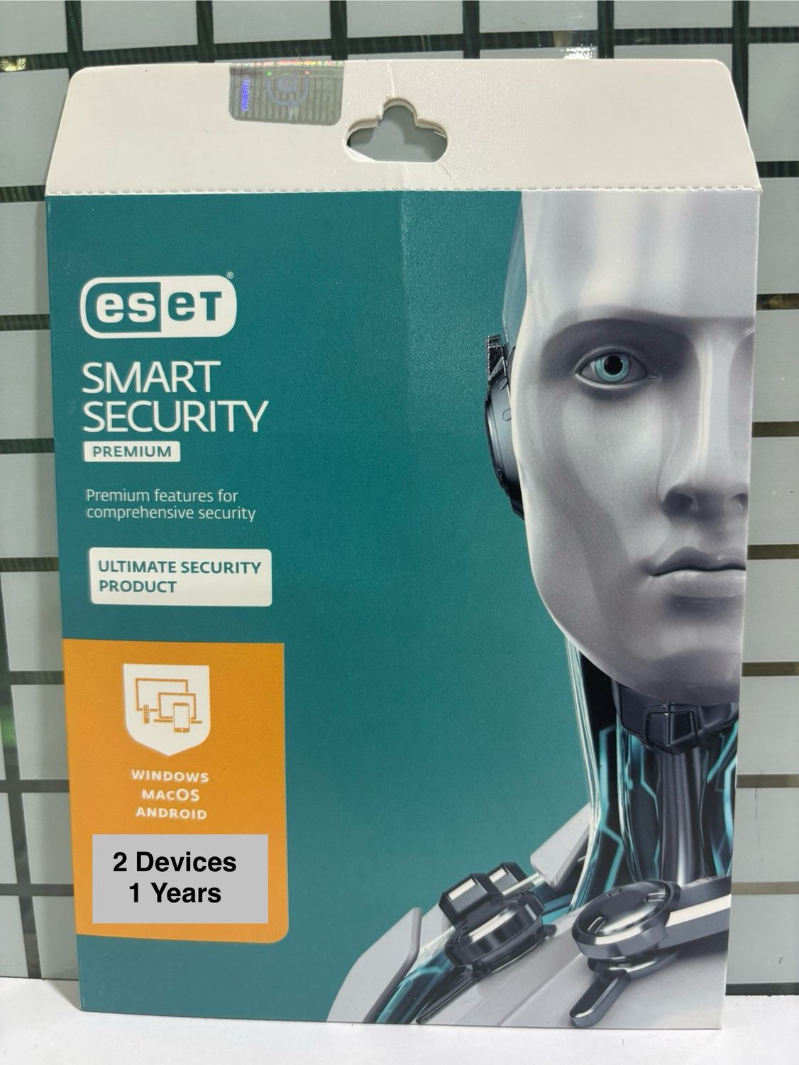 New, 2 User, 1 Year, Eset Smart (total security) Premium