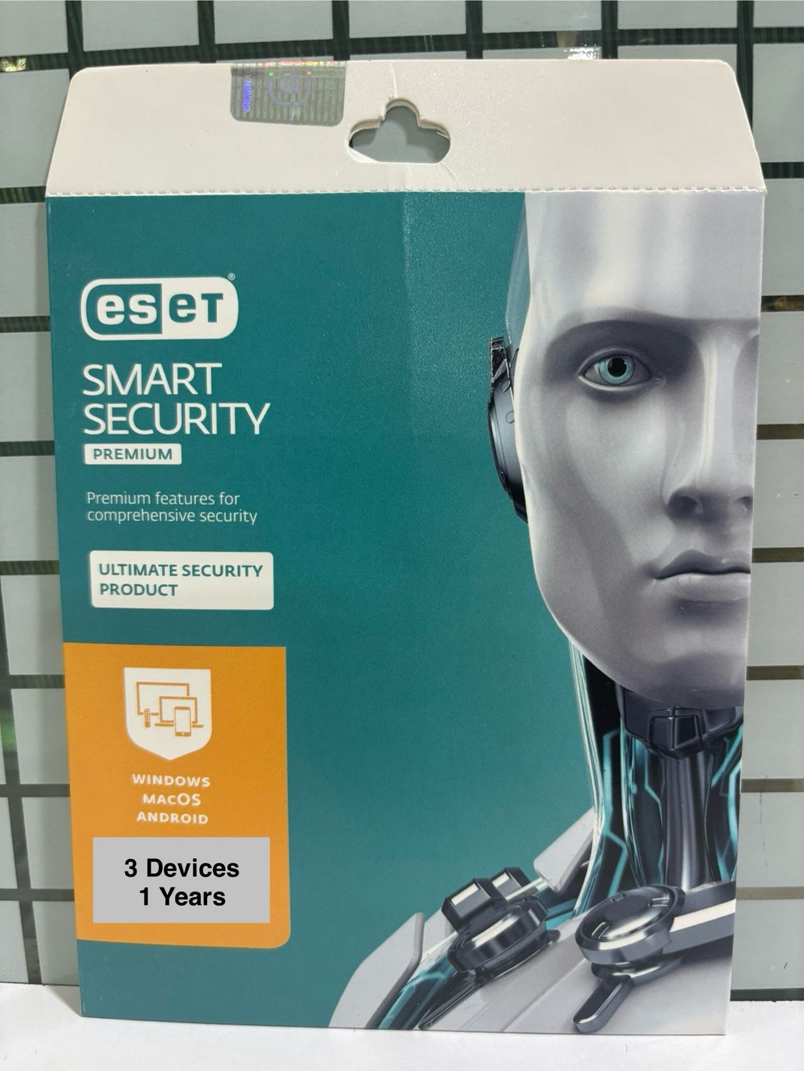 New, 3 User, 1 Year, Eset Smart (total security) Premium