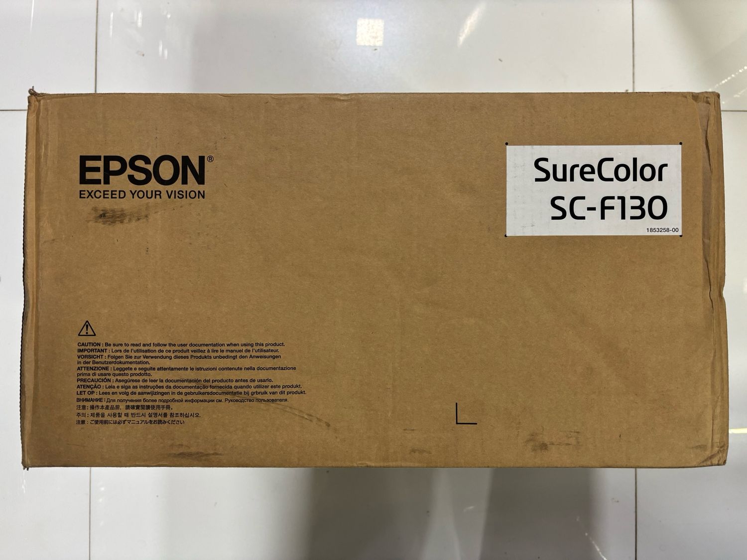 Epson SureColor SC-F130 A4 Dye Sublimation Textile Printer