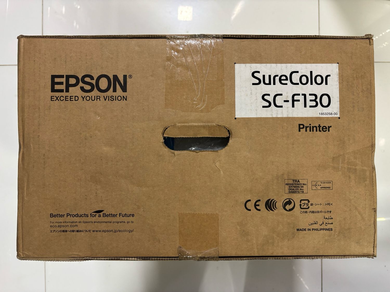 Epson SureColor SC-F130 A4 Dye Sublimation Textile Printer