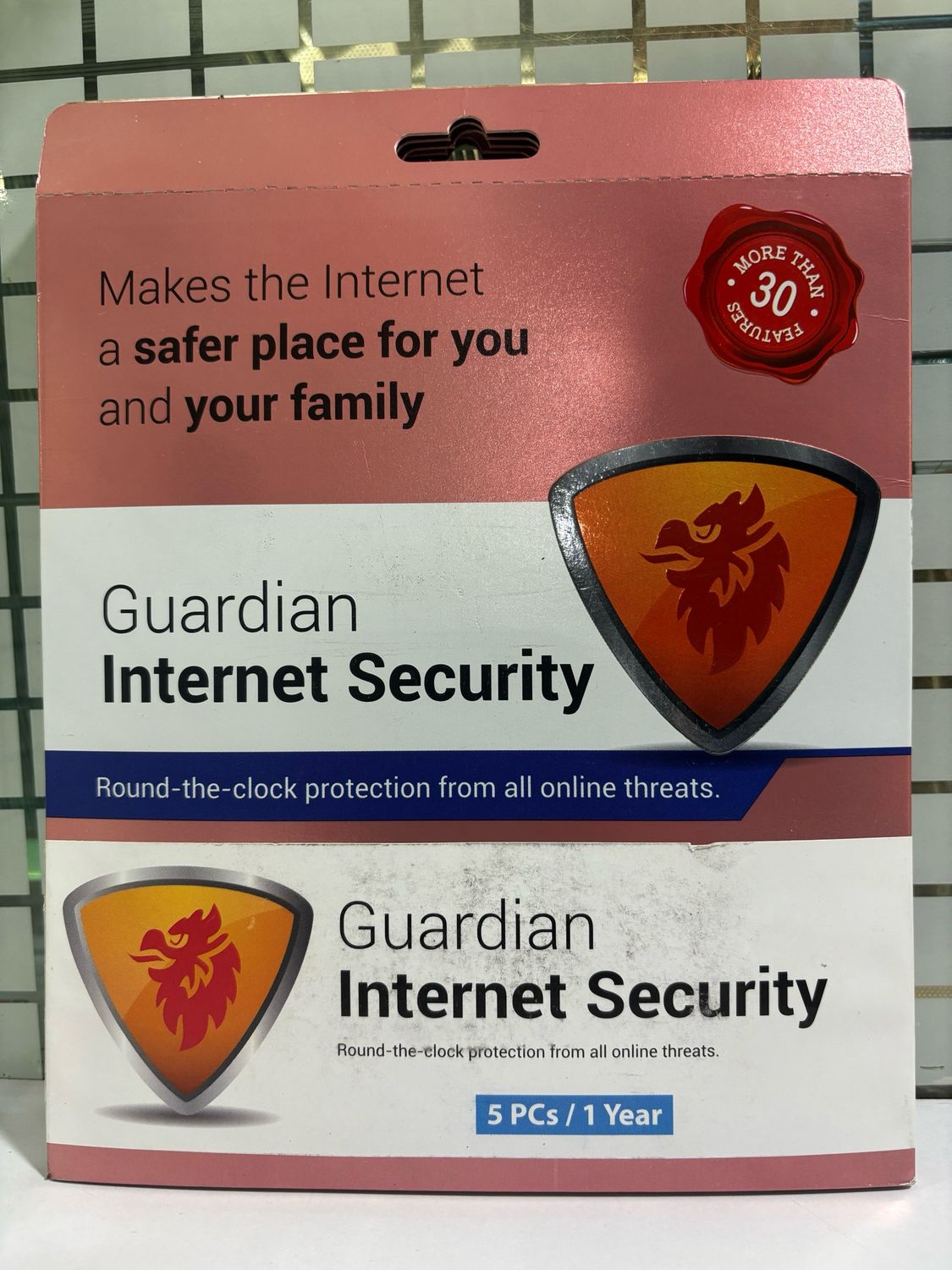 5 User, 1 Year, Guardian Internet Security