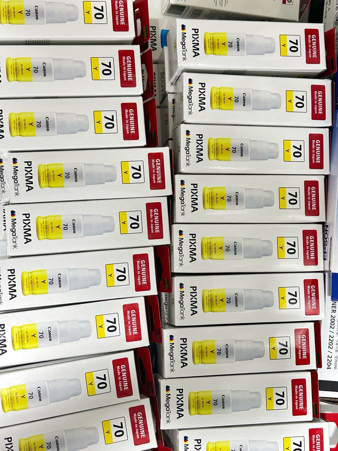 Canon Pixma 70 Yellow Ink Bottle