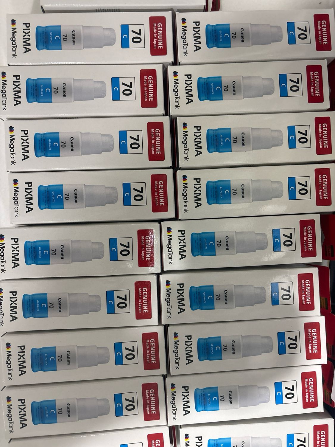 Canon Pixma 70 Cyan Ink Bottle Canon Pixma 70 Cyan Ink Bottle