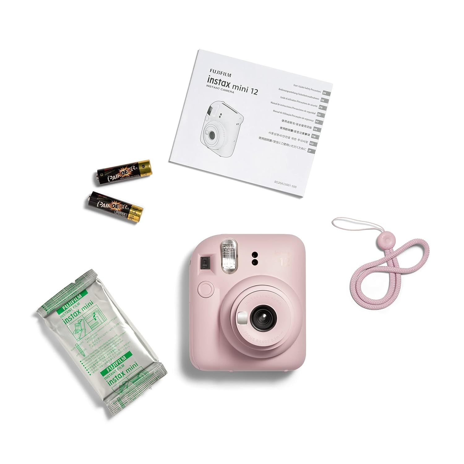 Fujifilm Instax Mini 12 Instant Camera-Pink Fujifilm Instax Mini 12 Instant Camera-Pink