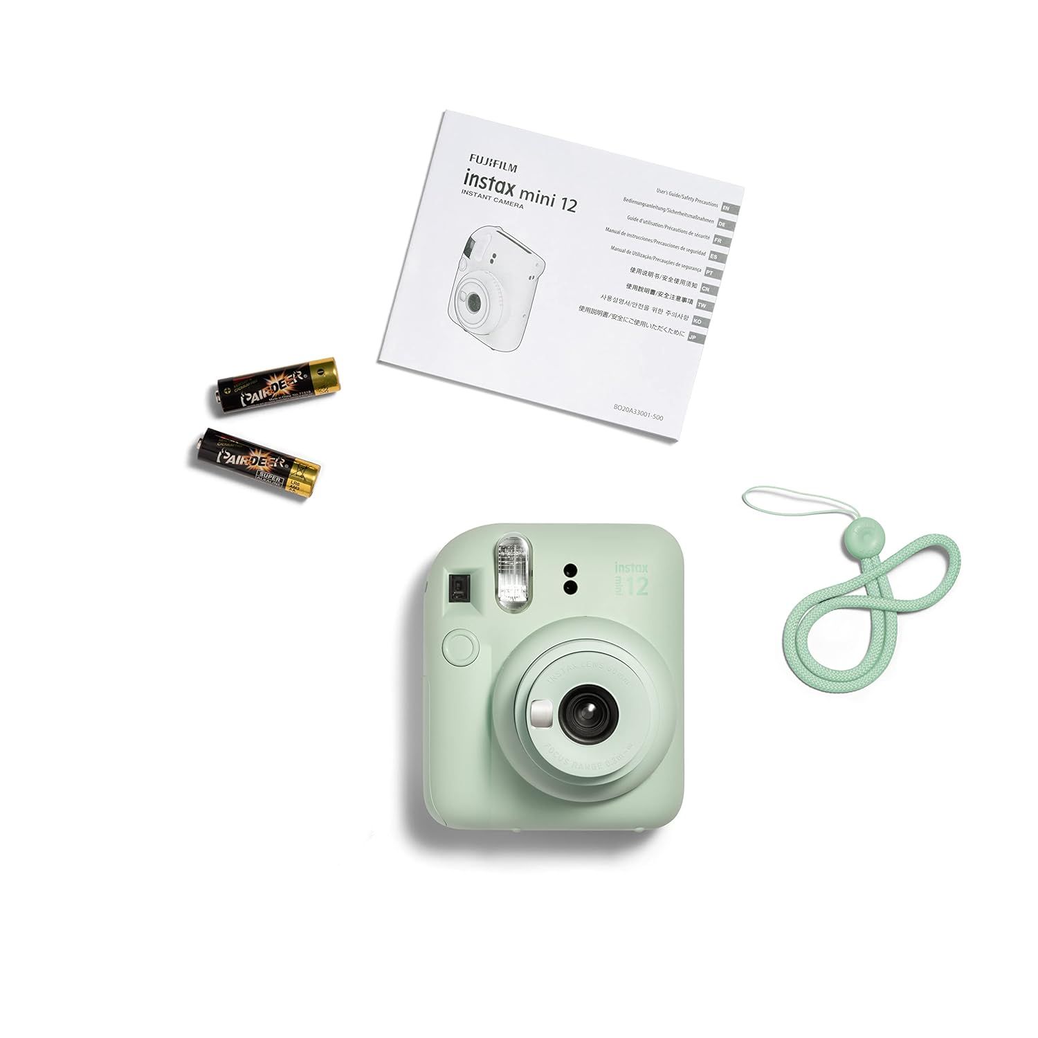 Fujifilm Instax Mini 12 Instant Camera-Green Fujifilm Instax Mini 12 Instant Camera-Green