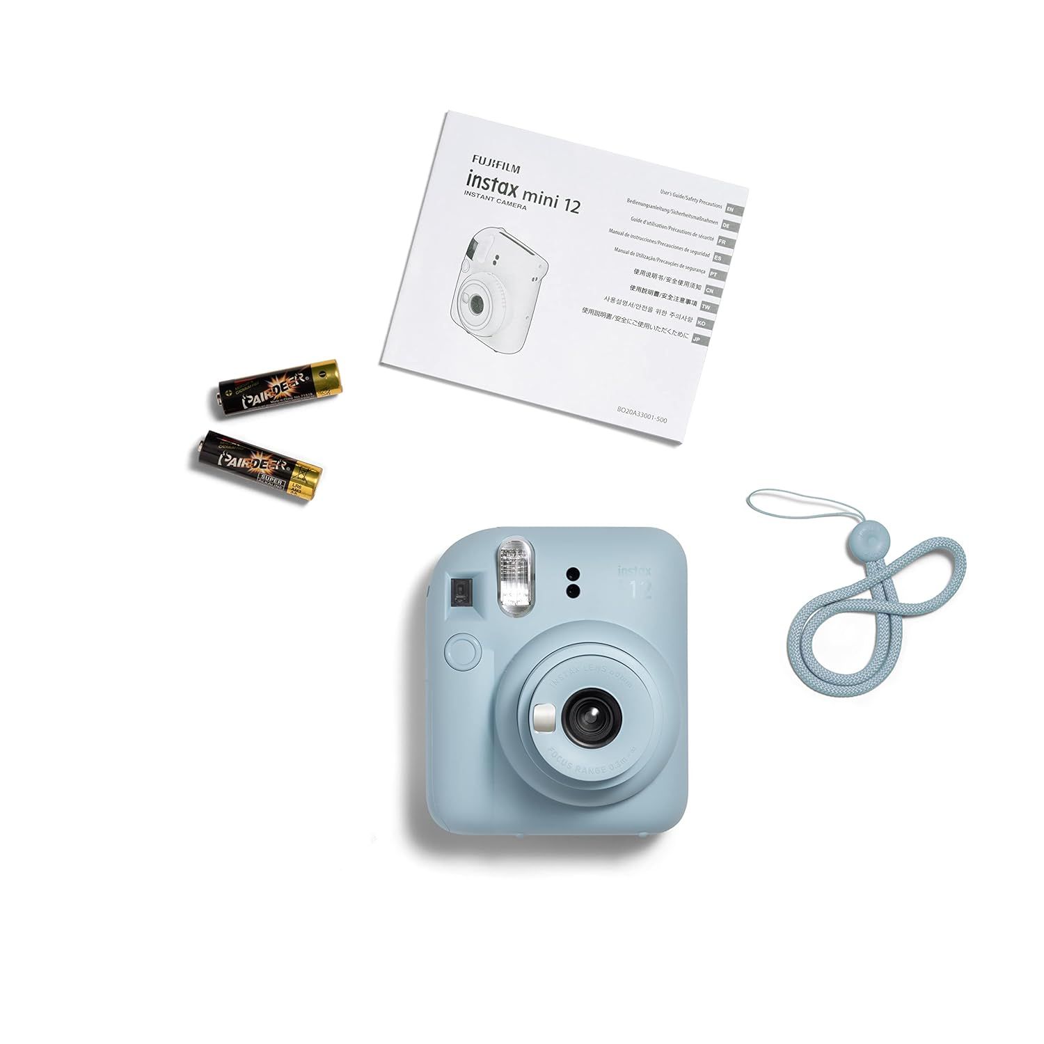 Fujifilm Instax Mini 12 Instant Camera-Blue Fujifilm Instax Mini 12 Instant Camera-Blue