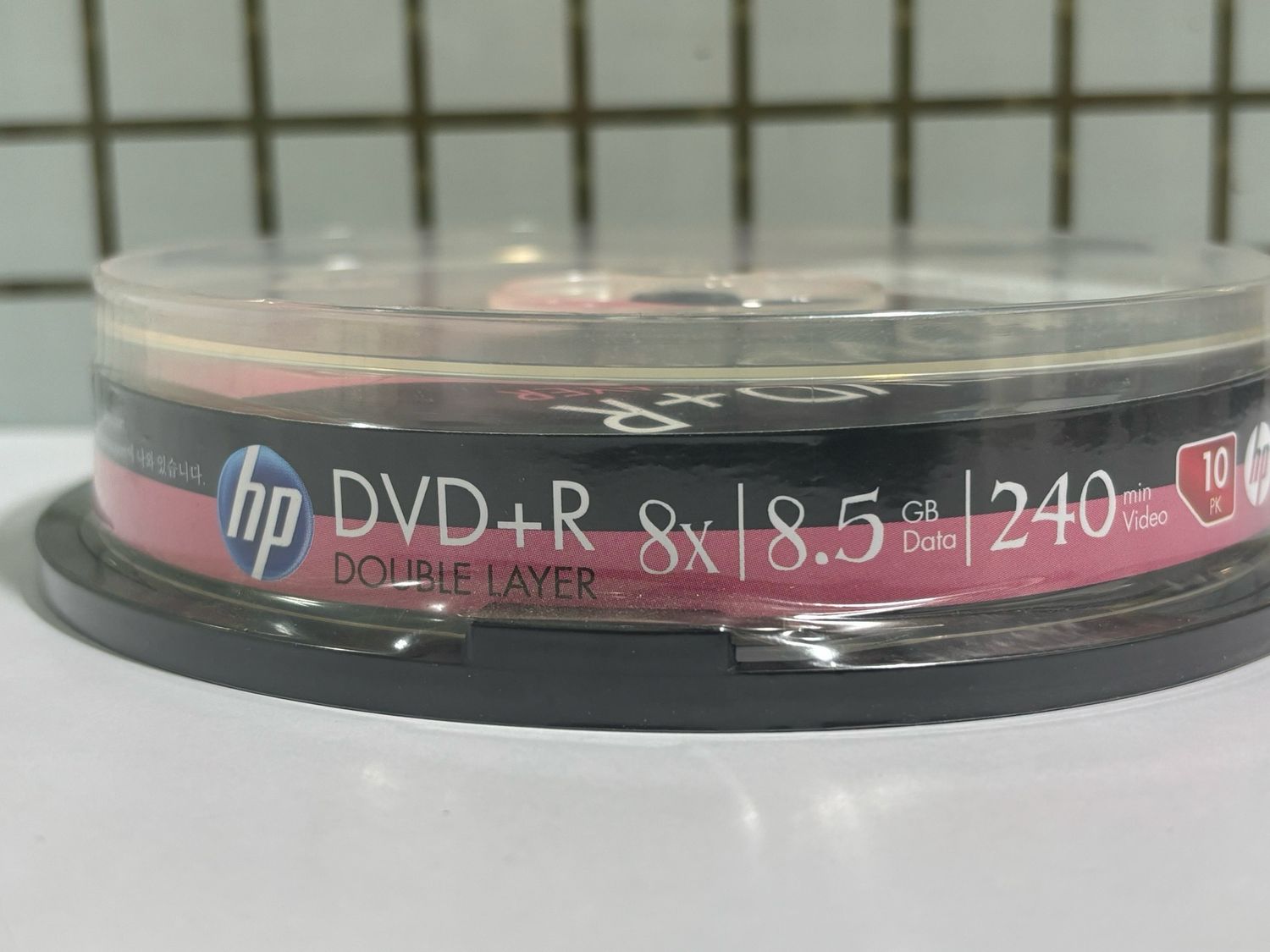 (New) HP DVD-R Double Layer 8.5GB Blank Disc (10disc) (New) HP DVD-R Double Layer 8.5GB Blank Disc (10disc)