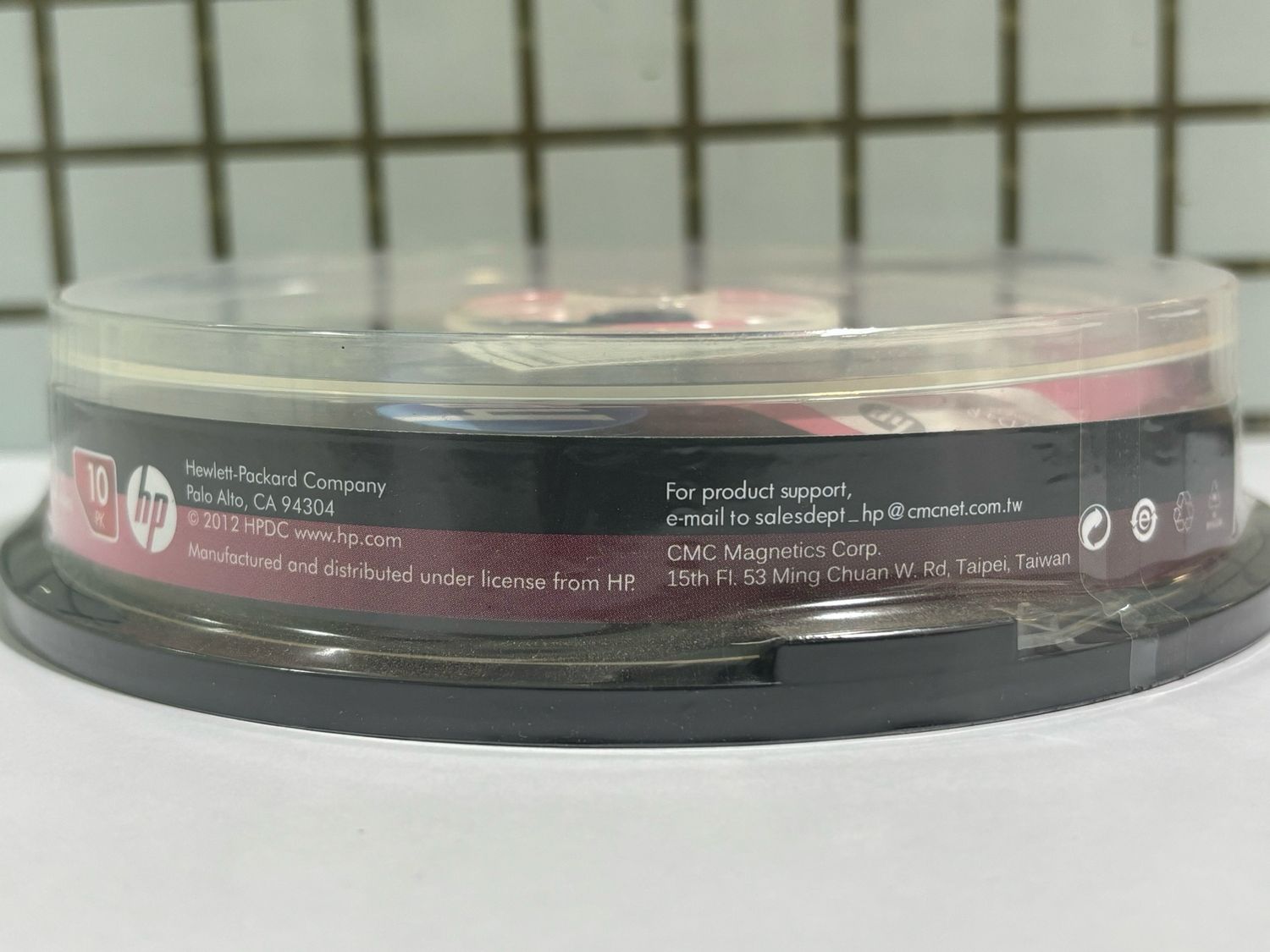 (New) HP DVD-R Double Layer 8.5GB Blank Disc (10disc) (New) HP DVD-R Double Layer 8.5GB Blank Disc (10disc)