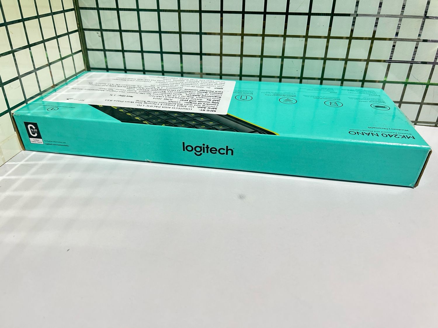 Logitech MK240 Nano Wireless Keyboard Mouse, Black Logitech MK240 Nano Wireless Keyboard Mouse, Black