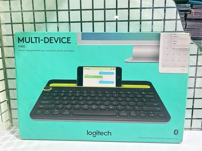 Logitech K480 Pc & mobile Bluetooth Keyboard ,Black