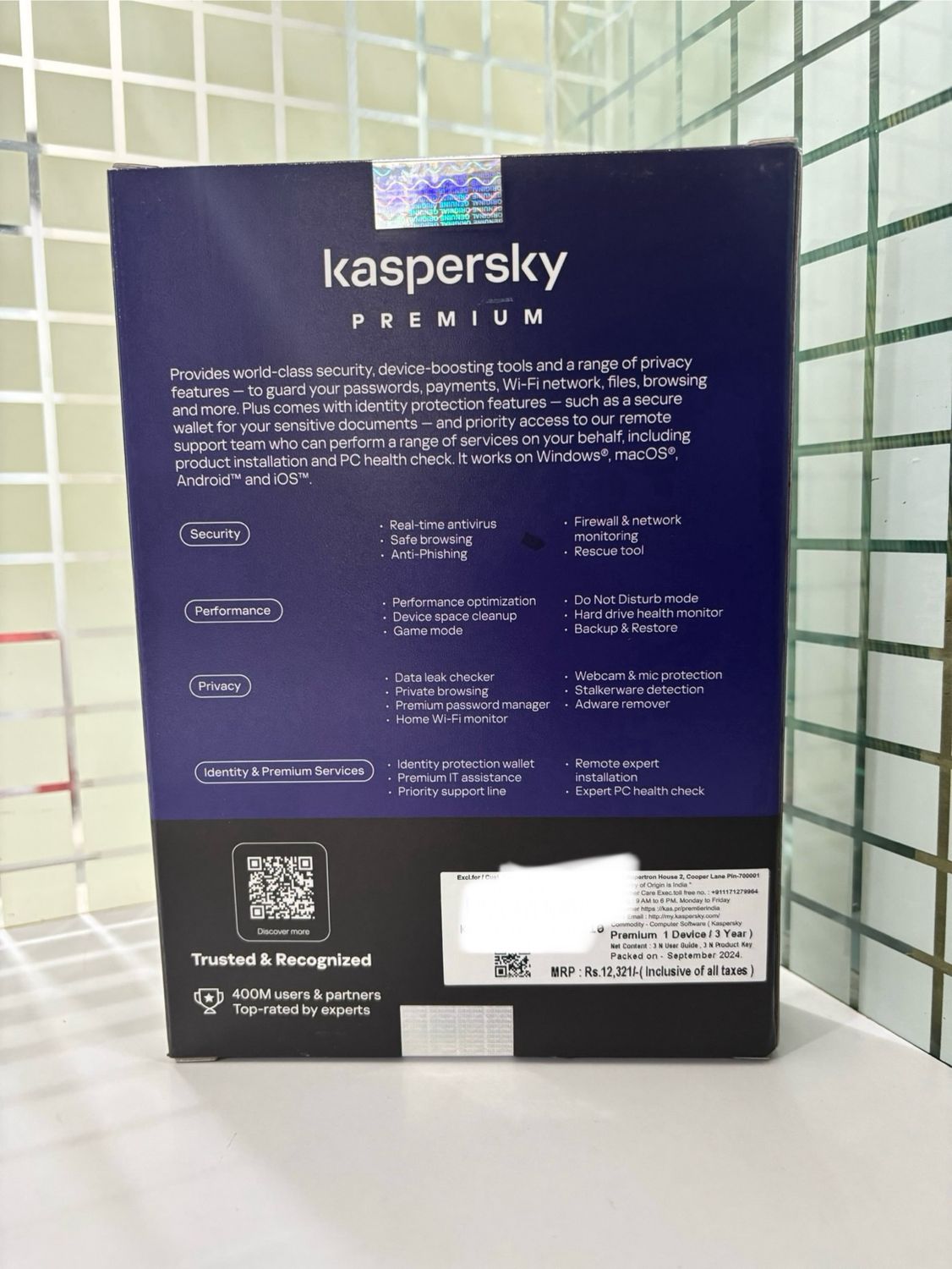 2 User, 3 Year, Kaspersky Total Security (Premium) 2 User, 3 Year, Kaspersky Total Security (Premium)