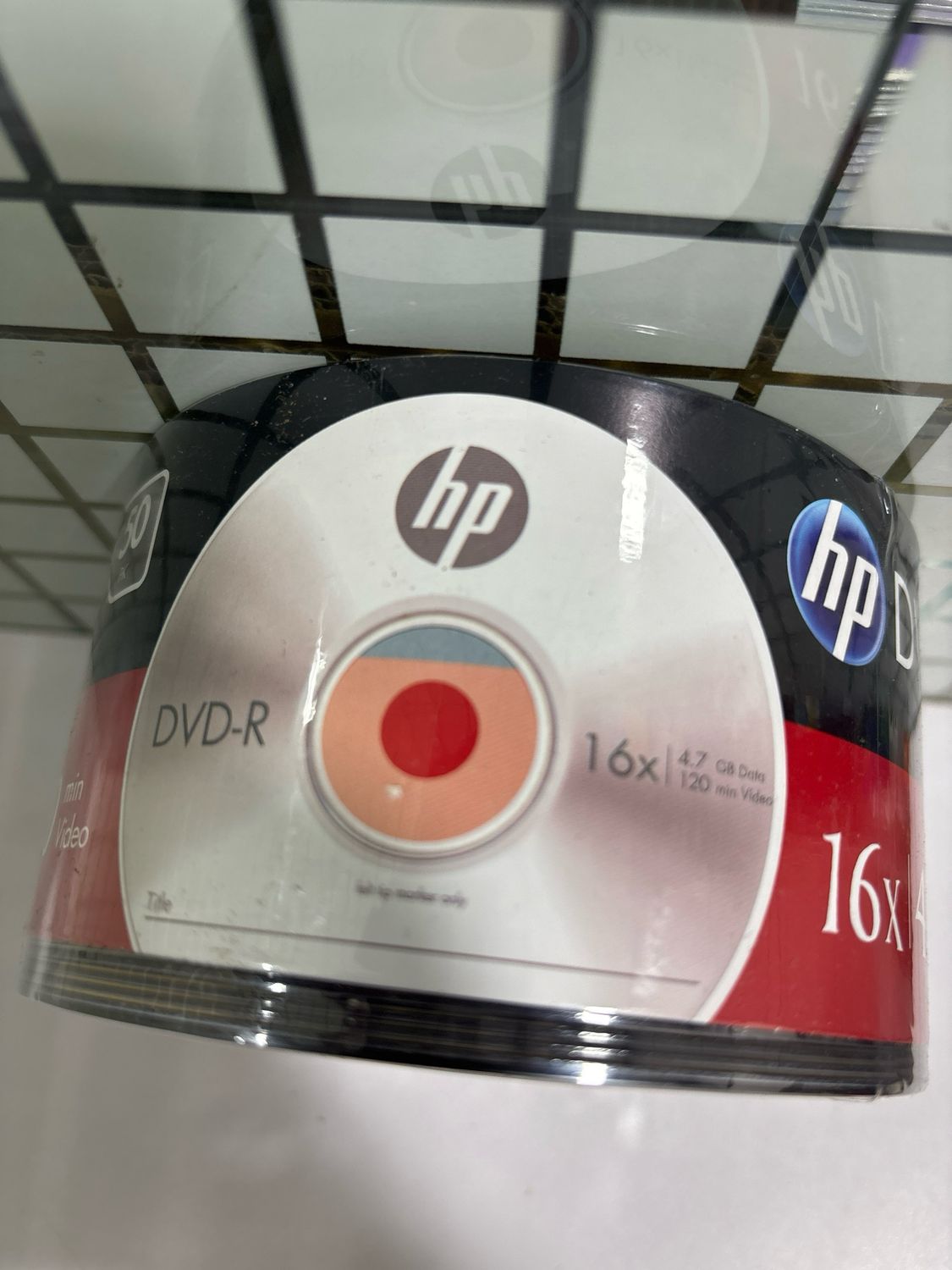HP DVD Recordable DVD-R 4.7GB 50 Pack, Wrap HP DVD Recordable DVD-R 4.7GB 50 Pack, Wrap