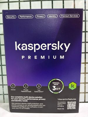 New, 3 User, 3 Year, Kaspersky Premium (total security)