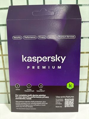 New, 1 User, 3 Year, Kaspersky Premium (total security)