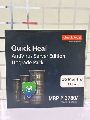 Renewal, 1 User, 3 Year, Quick Heal Server Edition