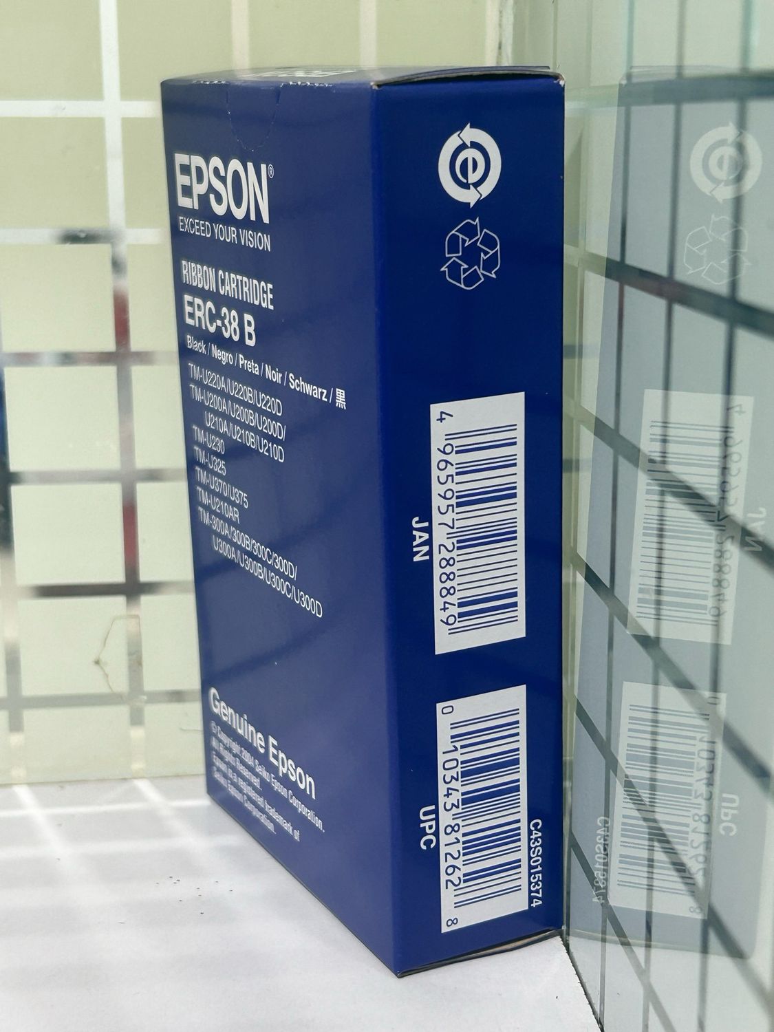 Epson ERC-38B Ribbon Cartridge Epson ERC-38B Ribbon Cartridge