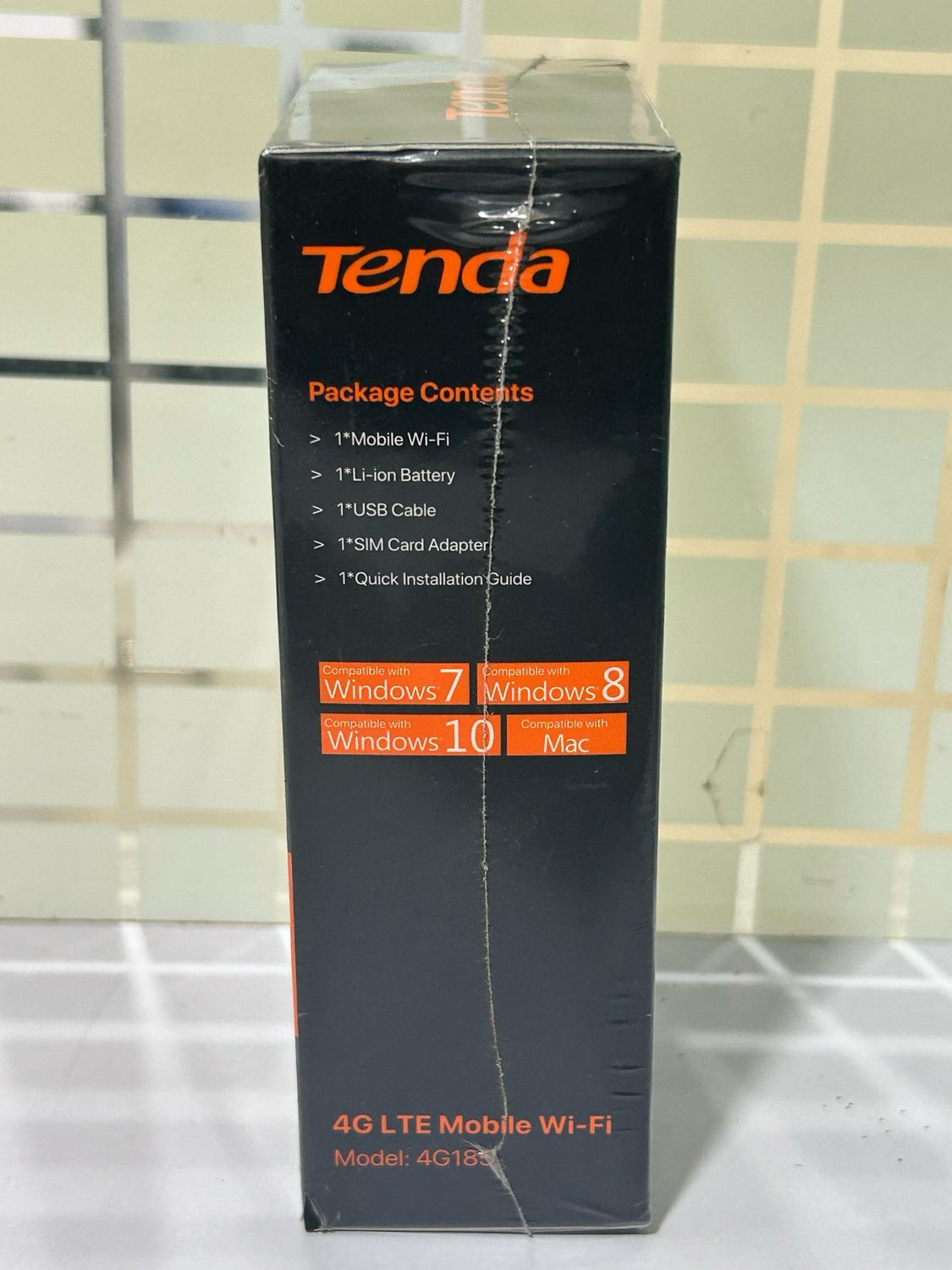 Tenda 4G185 3G/4G LTE Advanced 150Mbps Pocket Mobile Wi-Fi Hotspot Device Tenda 4G185 3G/4G LTE Advanced 150Mbps Pocket Mobile Wi-Fi Hotspot Device