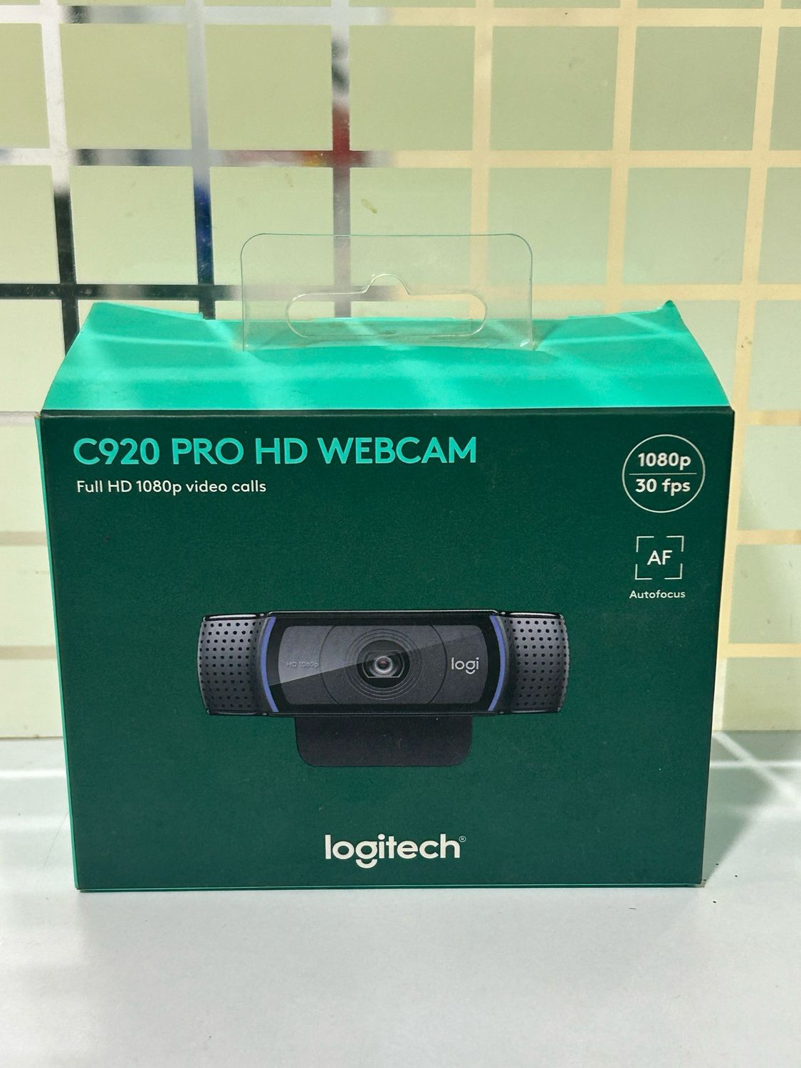 Logitech C920 Pro HD Webcam, 1080p
