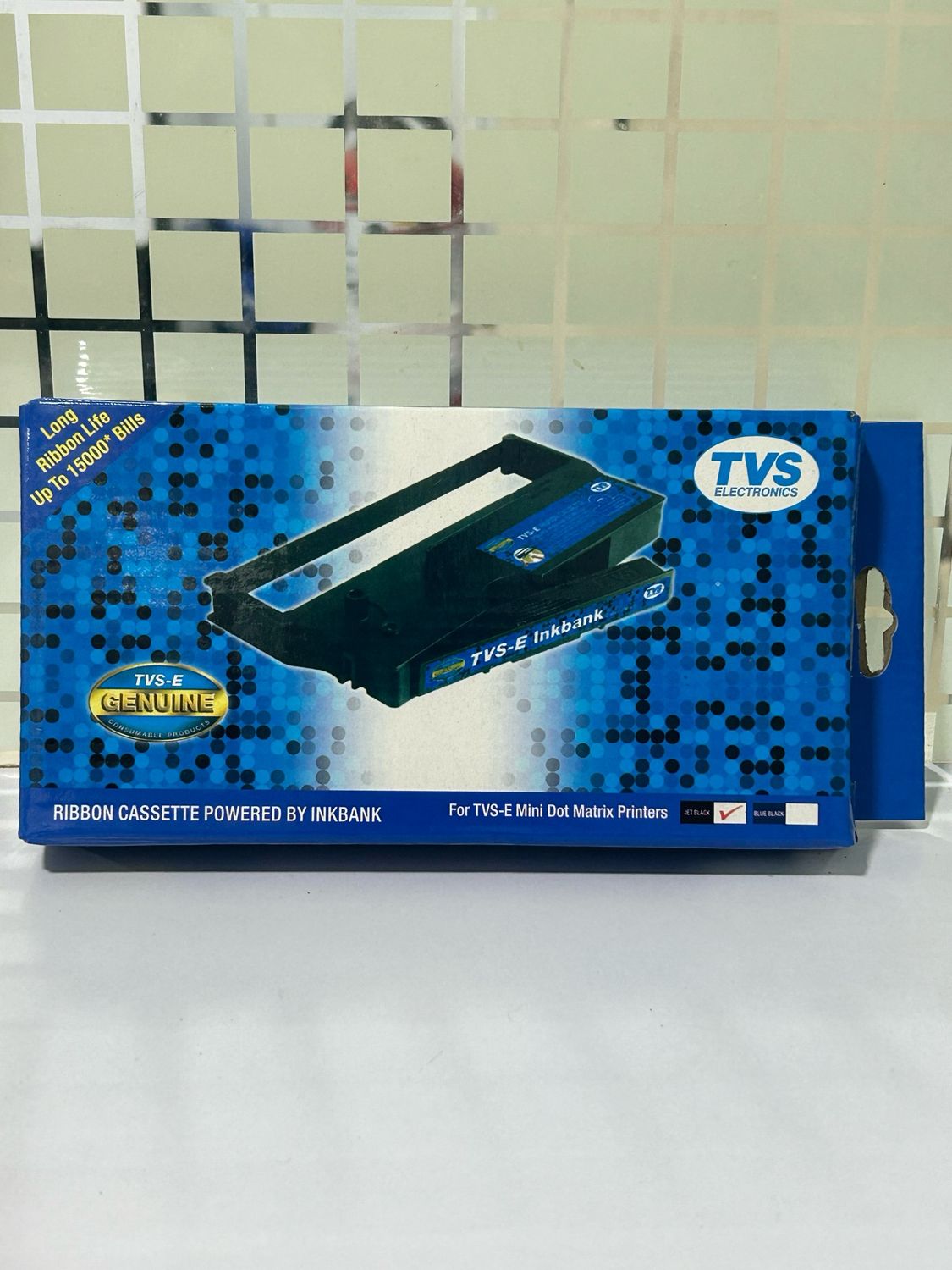 TVS RP 45 Jet Black Ribbon Cartridge TVS RP 45 Jet Black Ribbon Cartridge